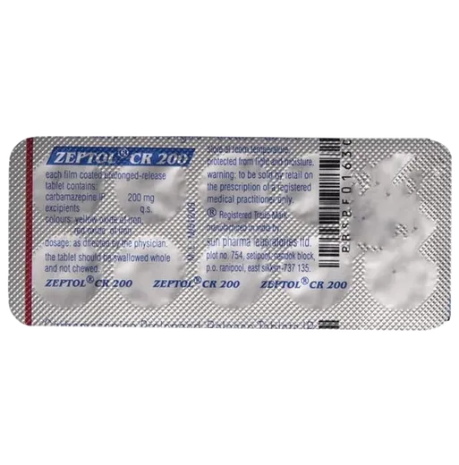 zeptol cr 200mg tablet 10's